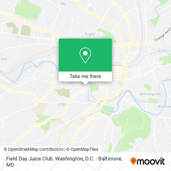 Field Day Juice Club map