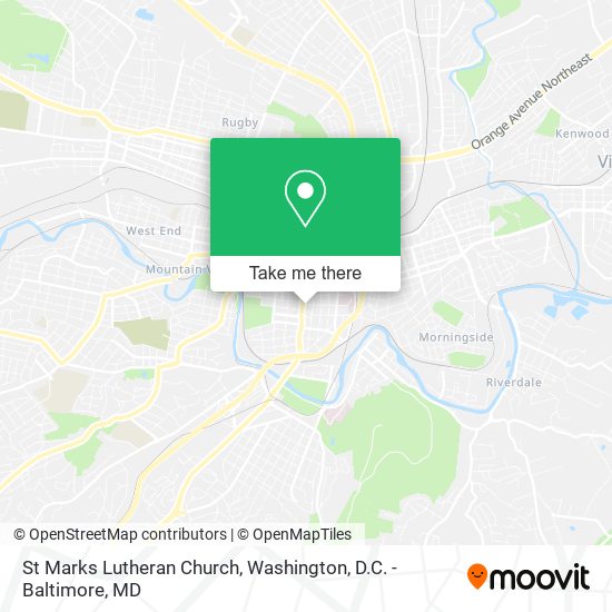Mapa de St Marks Lutheran Church