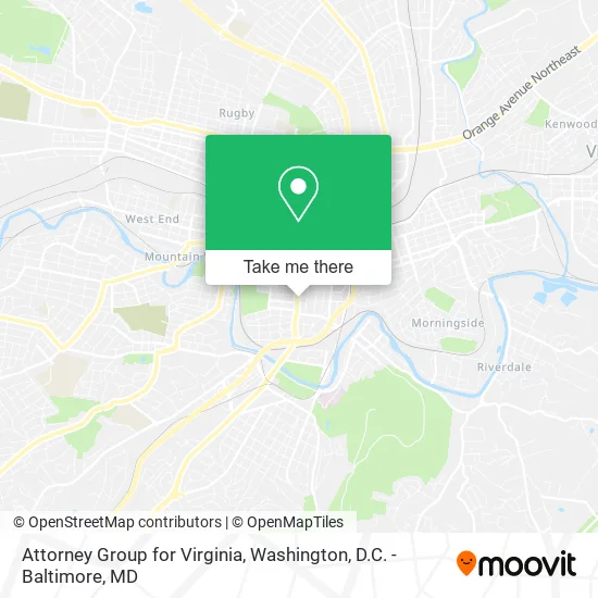 Attorney Group for Virginia map