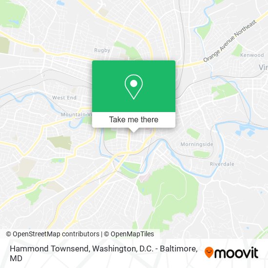 Hammond Townsend map