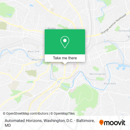 Automated Horizons map
