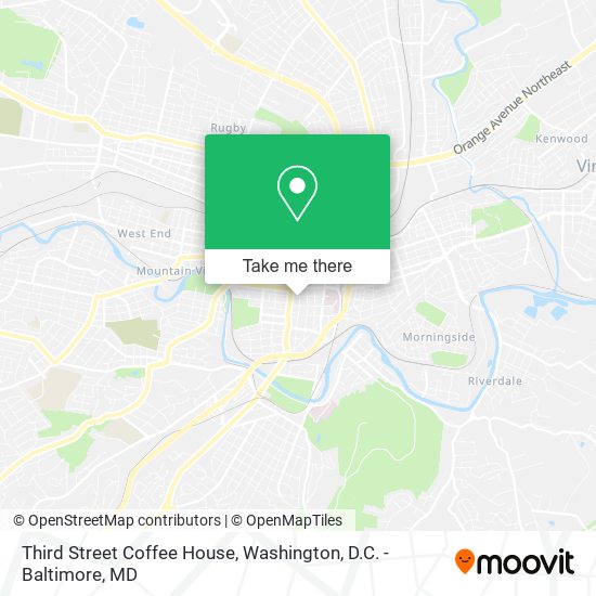 Mapa de Third Street Coffee House