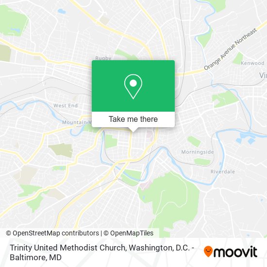 Trinity United Methodist Church map