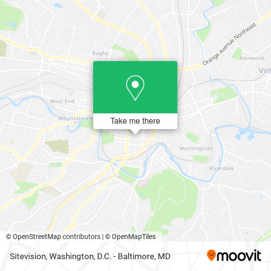 Sitevision map