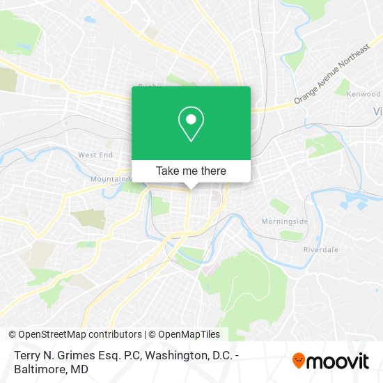 Terry N. Grimes Esq. P.C map