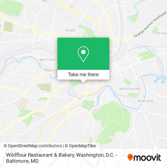Wildflour Restaurant & Bakery map