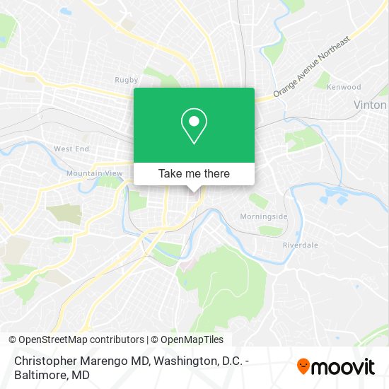 Christopher Marengo MD map
