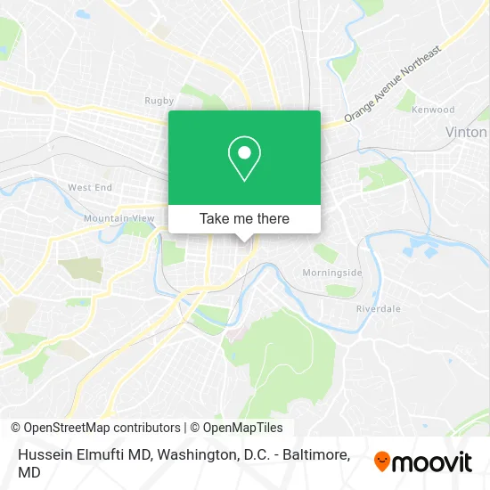 Hussein Elmufti MD map