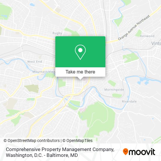 Comprehensive Property Management Company map