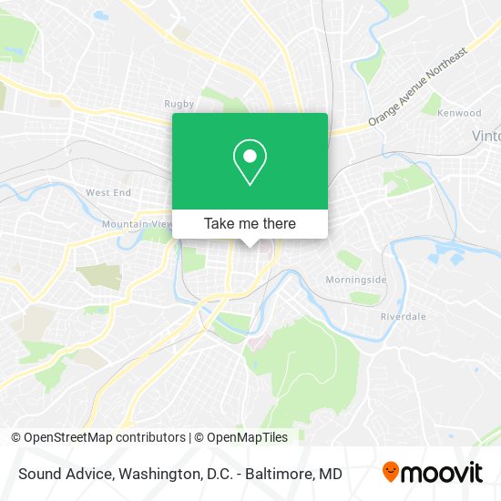 Sound Advice map
