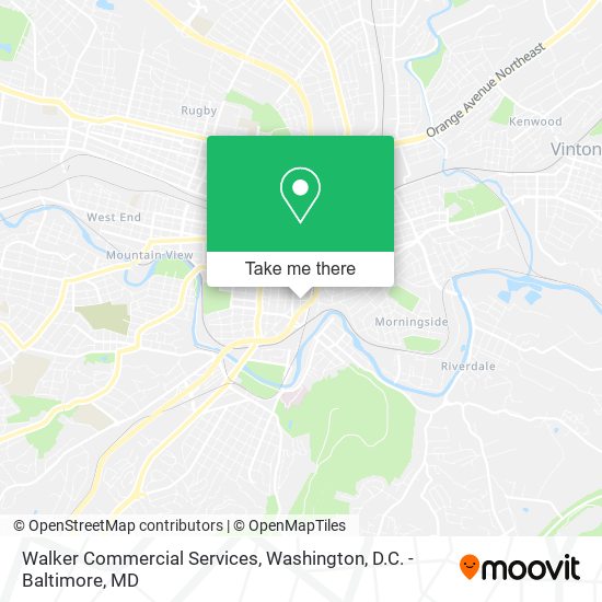 Walker Commercial Services map