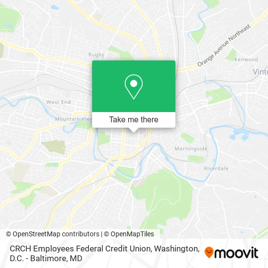 CRCH Employees Federal Credit Union map