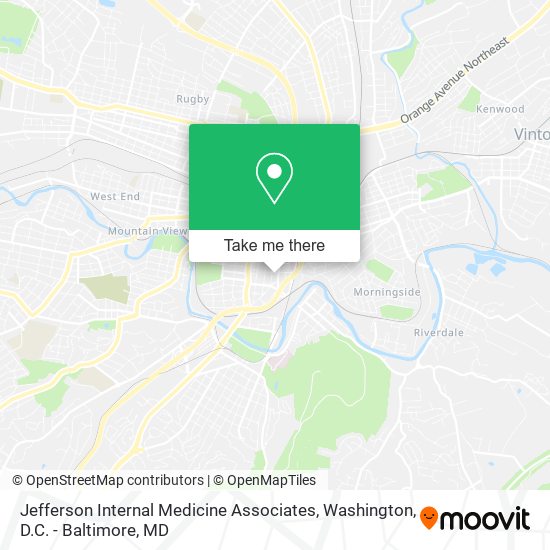 Jefferson Internal Medicine Associates map