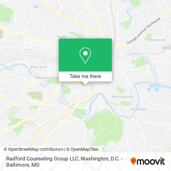 Radford Counseling Group LLC map
