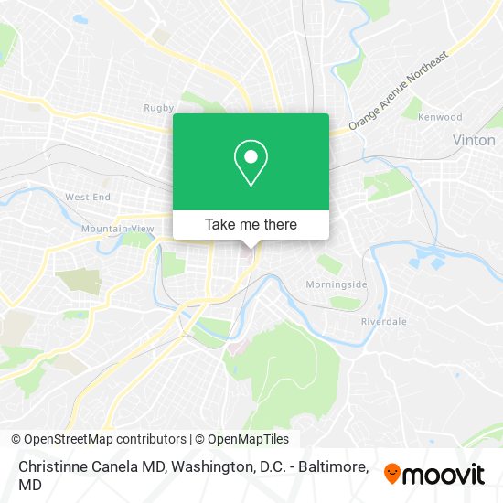 Christinne Canela MD map
