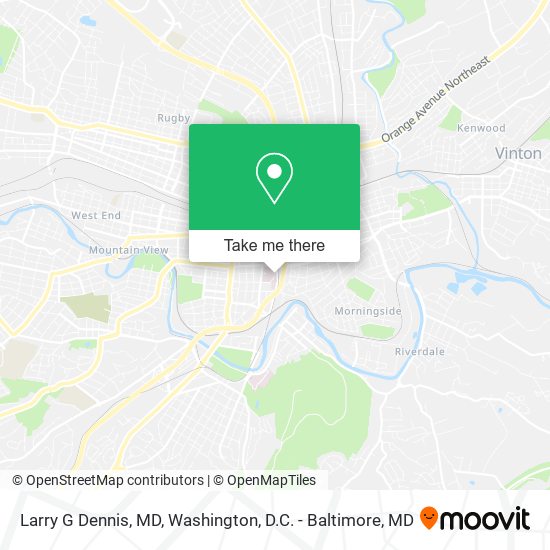 Mapa de Larry G Dennis, MD