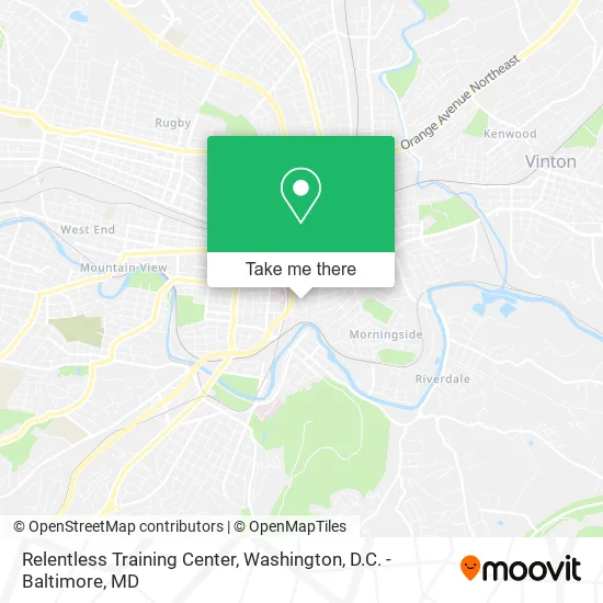Relentless Training Center map