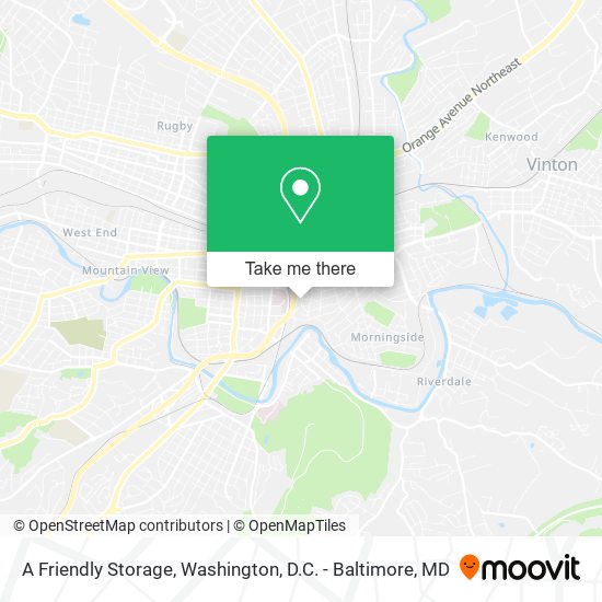 Mapa de A Friendly Storage