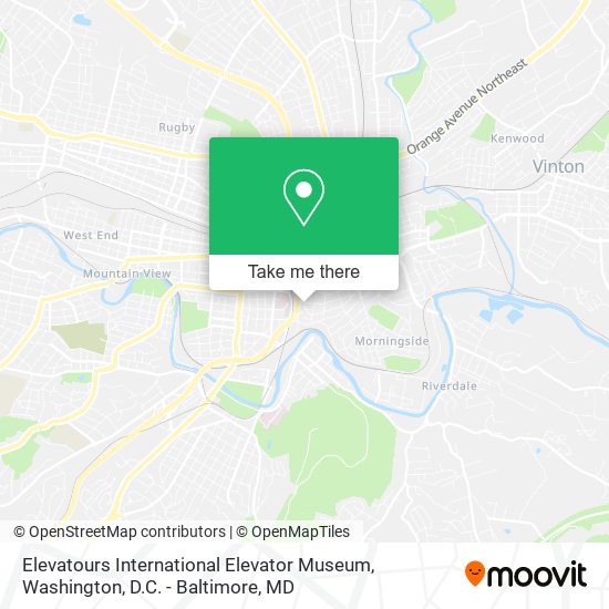 Mapa de Elevatours International Elevator Museum