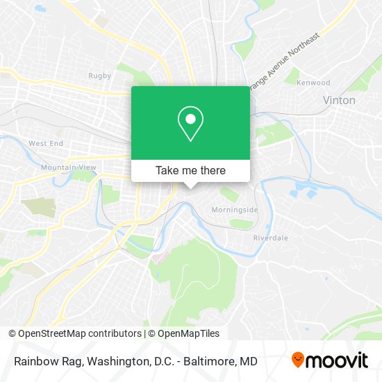 Rainbow Rag map