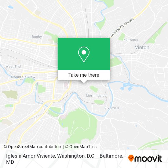 Iglesia Amor Viviente map