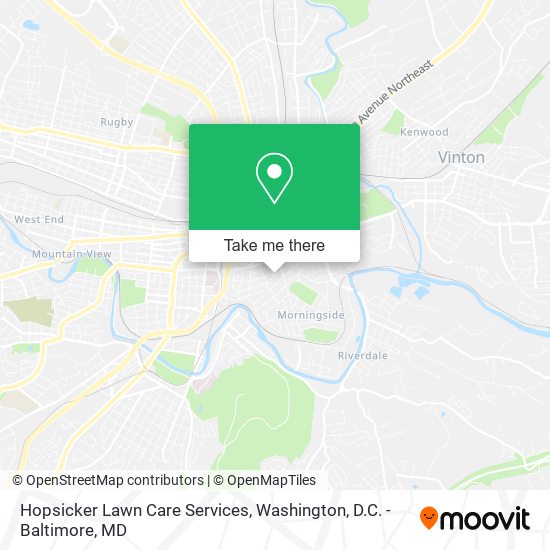 Hopsicker Lawn Care Services map