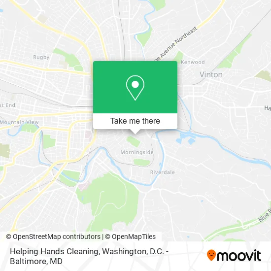 Mapa de Helping Hands Cleaning
