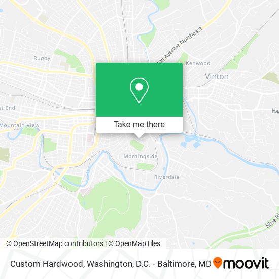 Custom Hardwood map