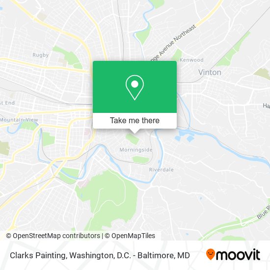 Clarks Painting map
