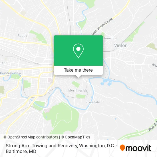 Strong Arm Towing and Recovery map