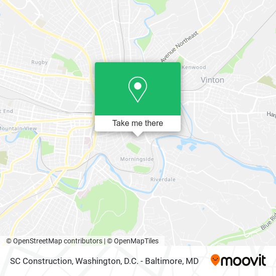 SC Construction map