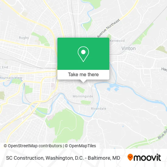 SC Construction map