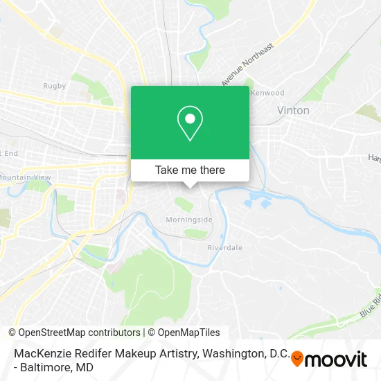 MacKenzie Redifer Makeup Artistry map