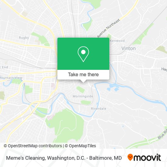 Meme's Cleaning map