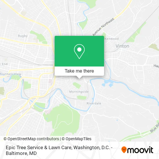 Mapa de Epic Tree Service & Lawn Care