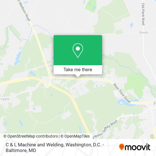 C & L Machine and Welding map
