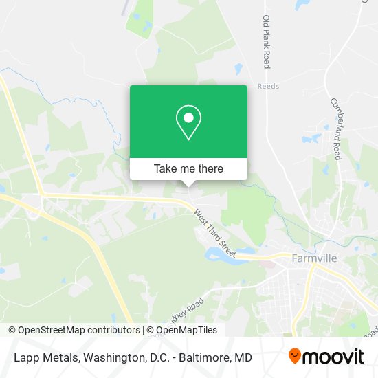 Lapp Metals map