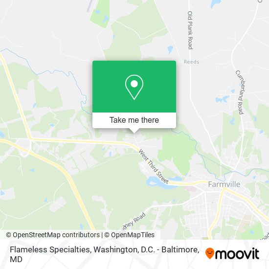 Mapa de Flameless Specialties