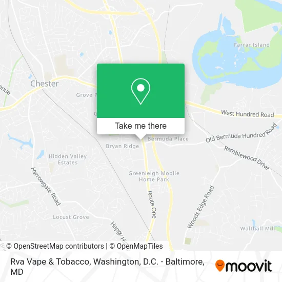 Rva Vape & Tobacco map