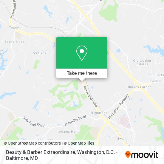 Beauty & Barber Extraordinaire map