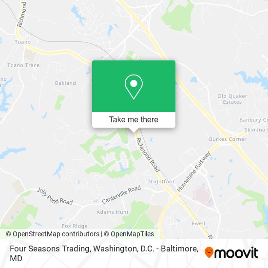 Mapa de Four Seasons Trading