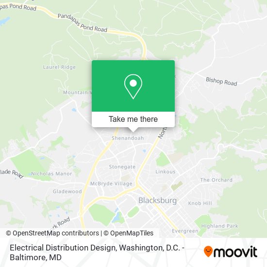 Mapa de Electrical Distribution Design