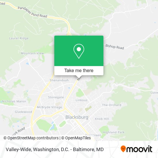 Mapa de Valley-Wide