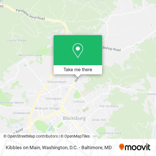 Kibbles on Main map