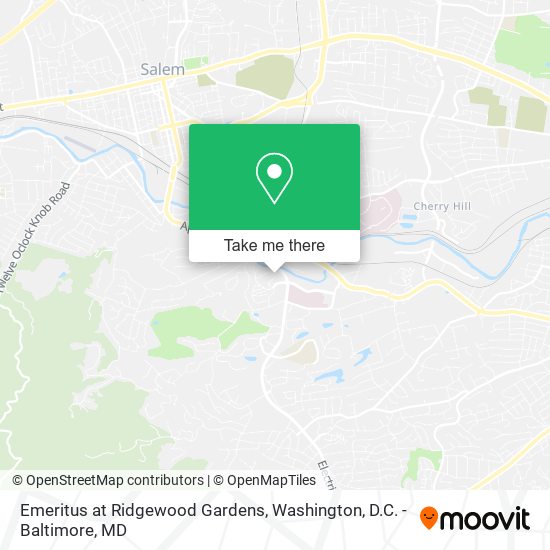 Mapa de Emeritus at Ridgewood Gardens