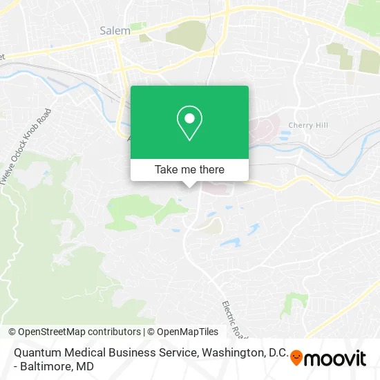 Quantum Medical Business Service map