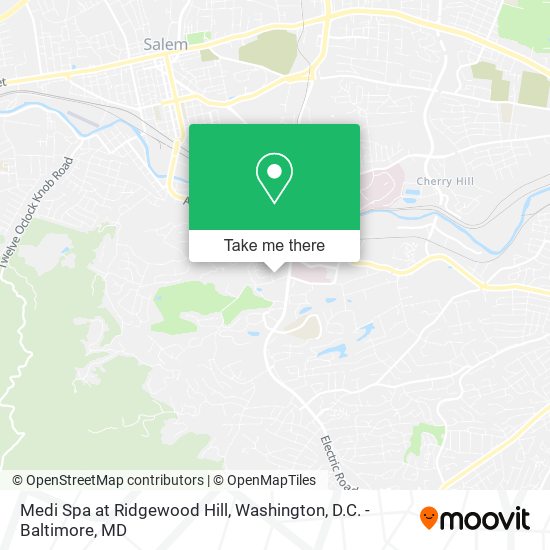 Mapa de Medi Spa at Ridgewood Hill
