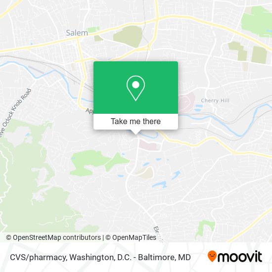 CVS/pharmacy map