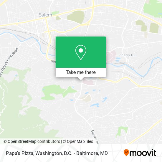 Papa's Pizza map
