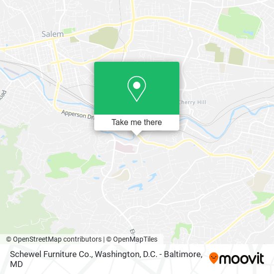 Mapa de Schewel Furniture Co.